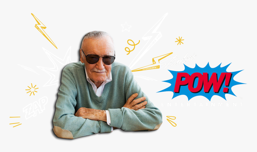 Stan Lee Drawing Transparent, HD Png Download