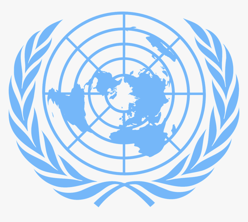 United Nations Emblem Logo Free Photo - United Nations, HD Png Download