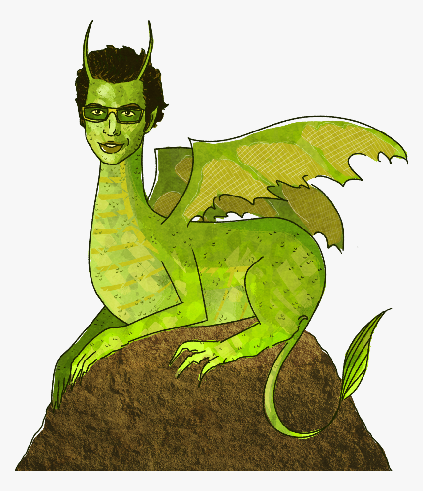 Chef Goldblum Jeff Goldblum Dragon My Art Meme - Jeff Goldblum Dragon, HD Png Download