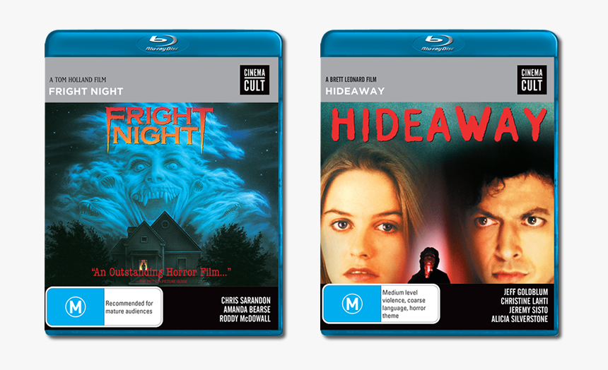 On February 6th, Fright Night And Hideaway Will Release - Hideaway 1995 Blu Ray, HD Png Download