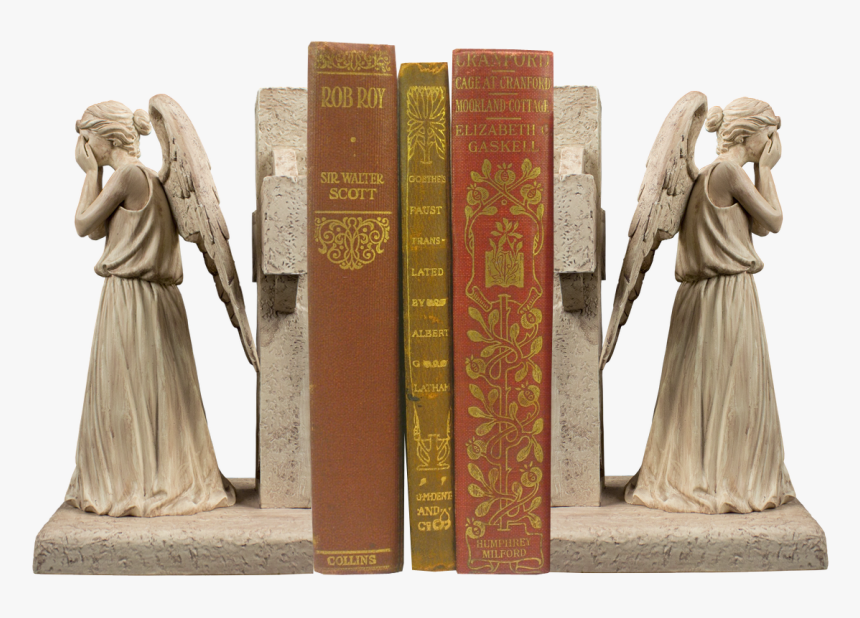 Weeping Angel Bookends By Ikon Collectables - Doctor Who Weeping Angels Bookends, HD Png Download