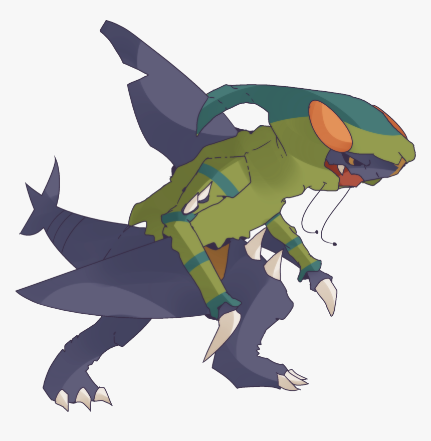 Garchomp Shiny, HD Png Download