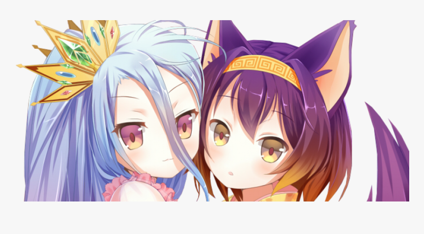 No Game No Life Shiro And Izuna, HD Png Download