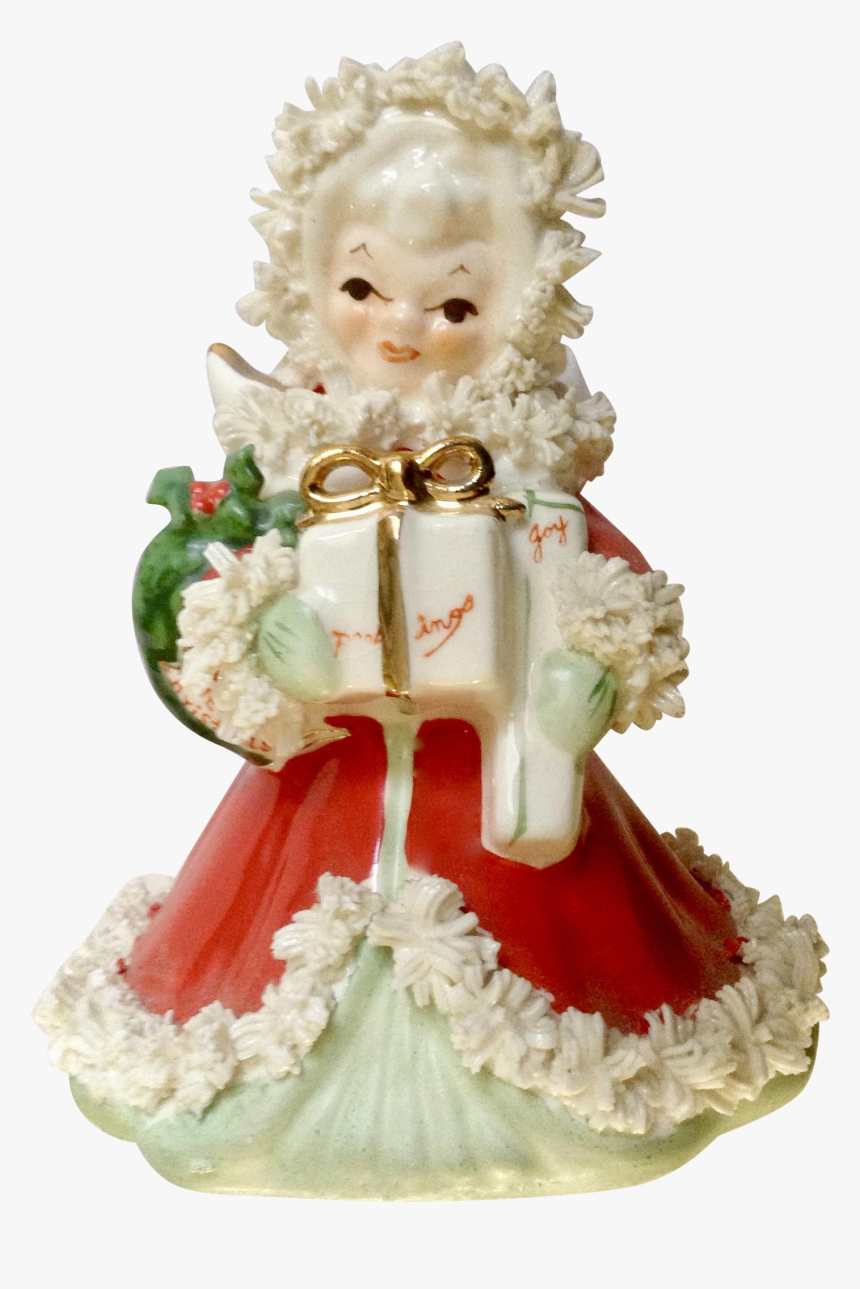 Transparent Christmas Angels Clipart - Figurine, HD Png Download