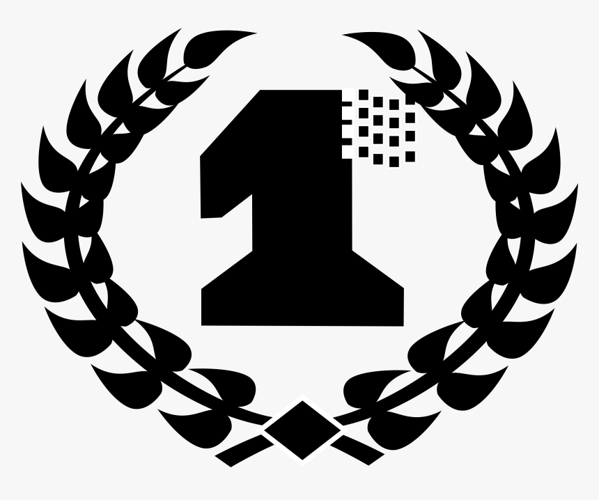 Winner Ribbon Clipart Position - Position Symbol Free Png, Transparent Png