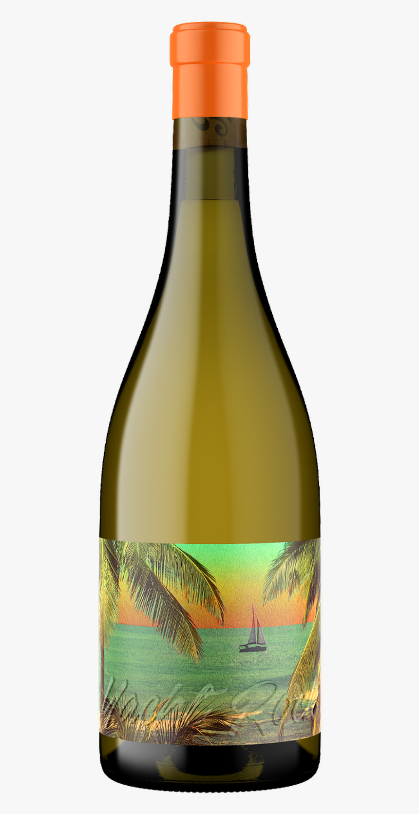 2018 Yacht Rock, White Wine, Napa Valley - Glass Bottle, HD Png Download