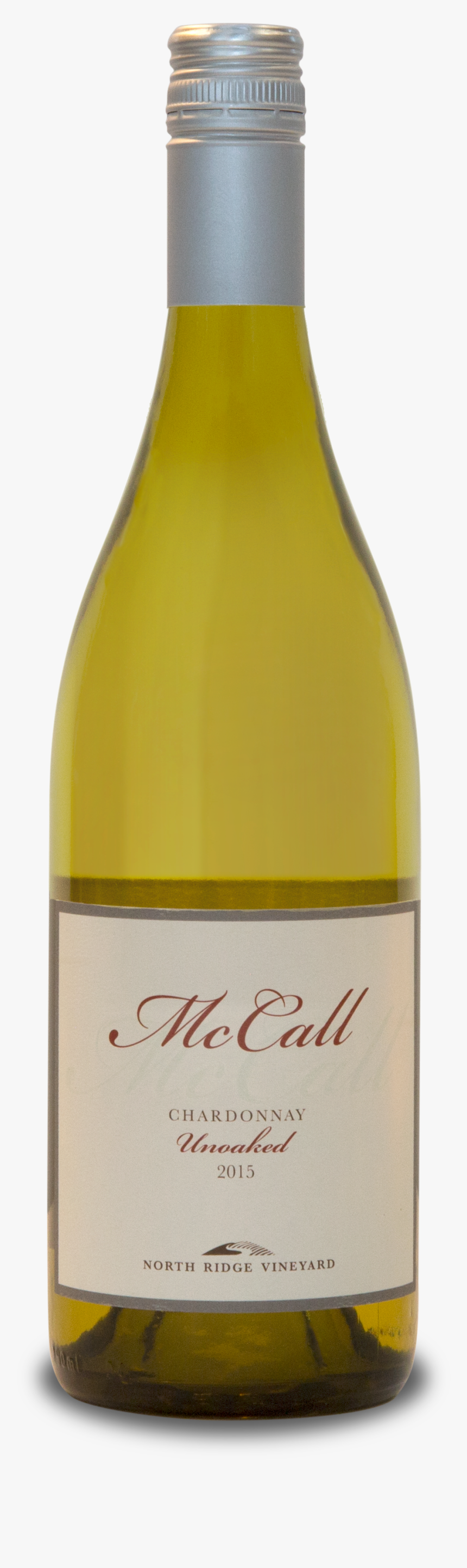 Mccall Unoaked Chardonnay Long Island White Wine 750 - White Wine, HD Png Download