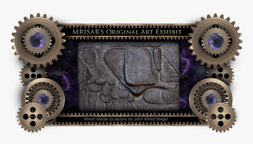 Original Mixed Media Abstract Sculpture By John Alfred - Drawing, HD Png Download