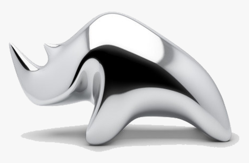 Clip Art Abstract Minimalism - Abstract Rhino Sculpture, HD Png Download