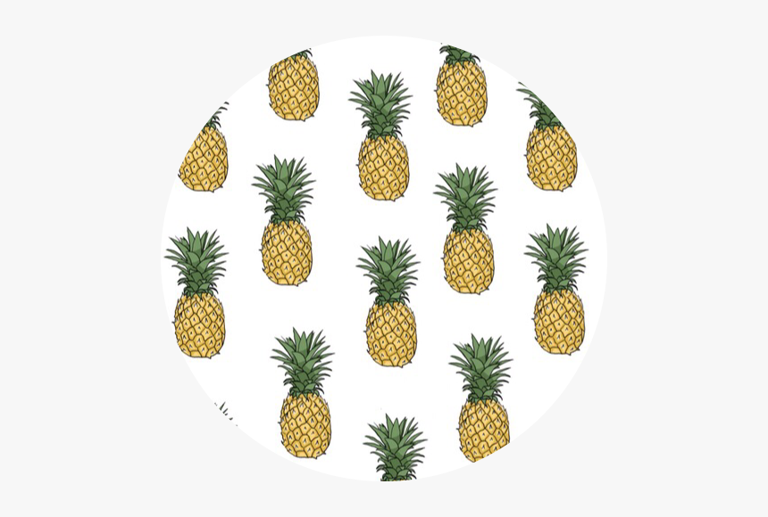 #pineapple #yellow #fruit #background #tumblr - Ананасик, HD Png Download