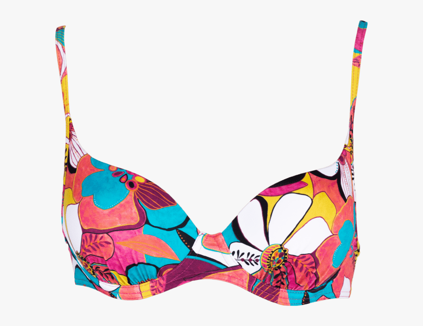 Bohem Push Up Bikini Top - Brassiere, HD Png Download