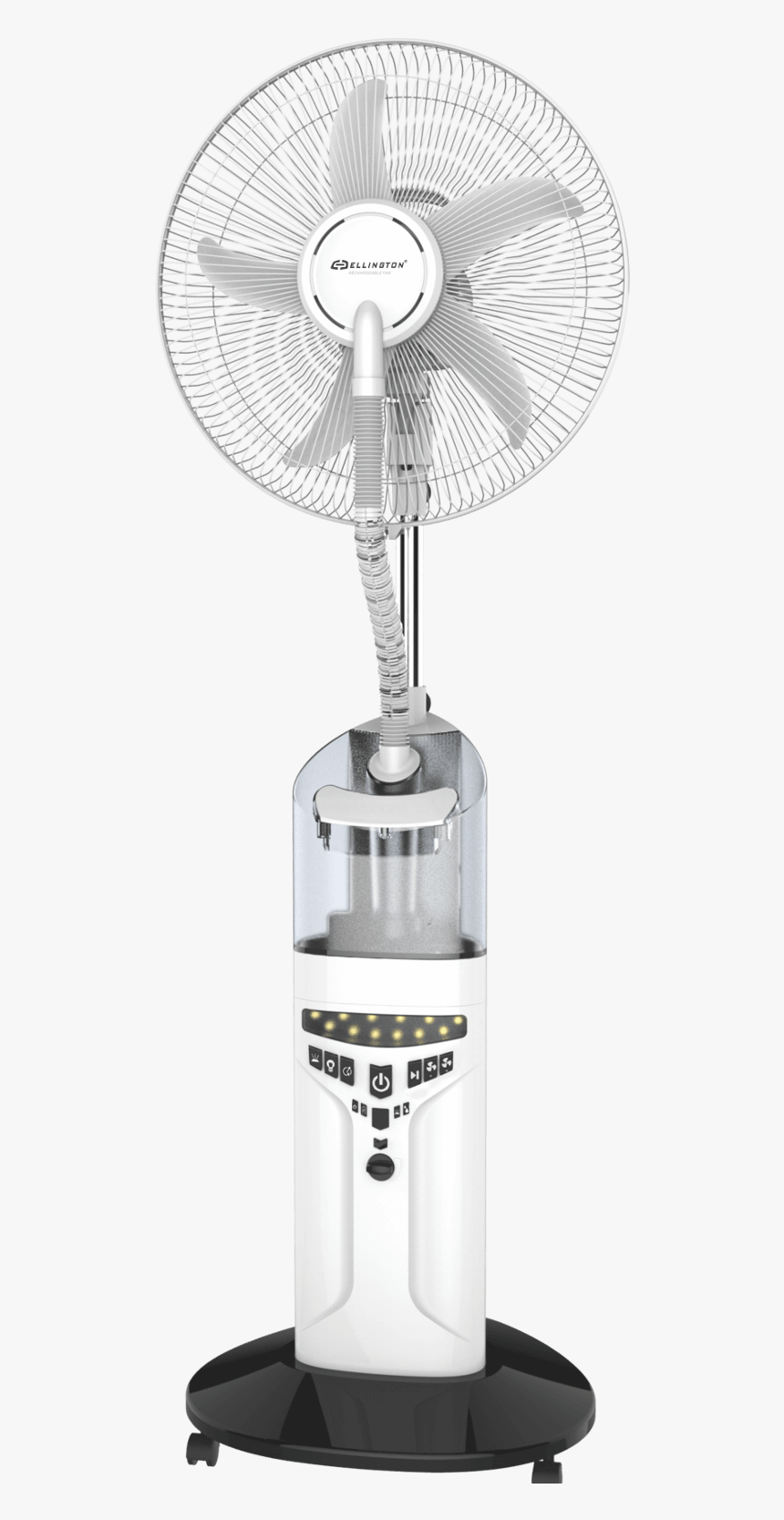 Rechargeable Electric Water Mist Fan Paybest - Mist Solar Rechargeable Fan, HD Png Download