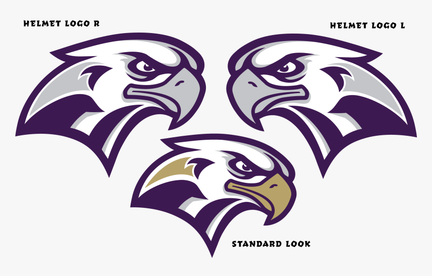 American Football Logo Design Eagle, HD Png Download