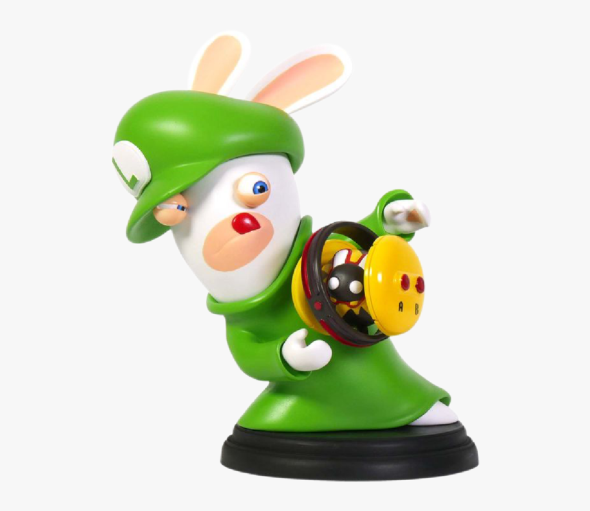 Rabbid Luigi Mario Rabbids, HD Png Download