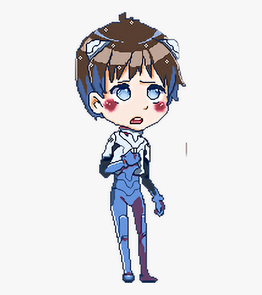 Shinjiikari Shinji Neongenesisevangelion Eva Eva01 - Cartoon, HD Png Download