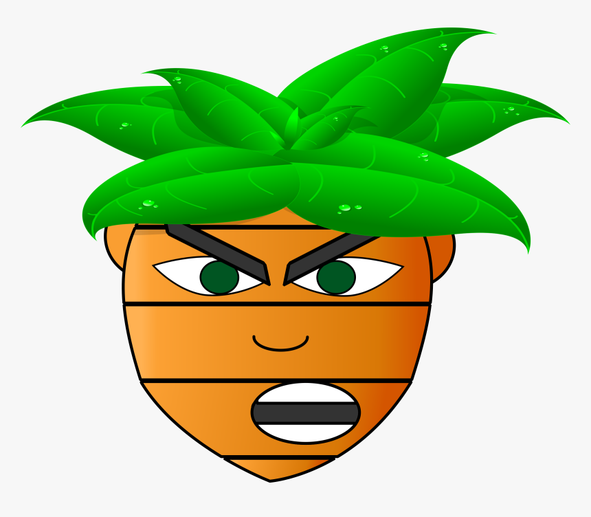Carrot Man Clip Arts - Carrot Man Cartoon Transparent, HD Png Download