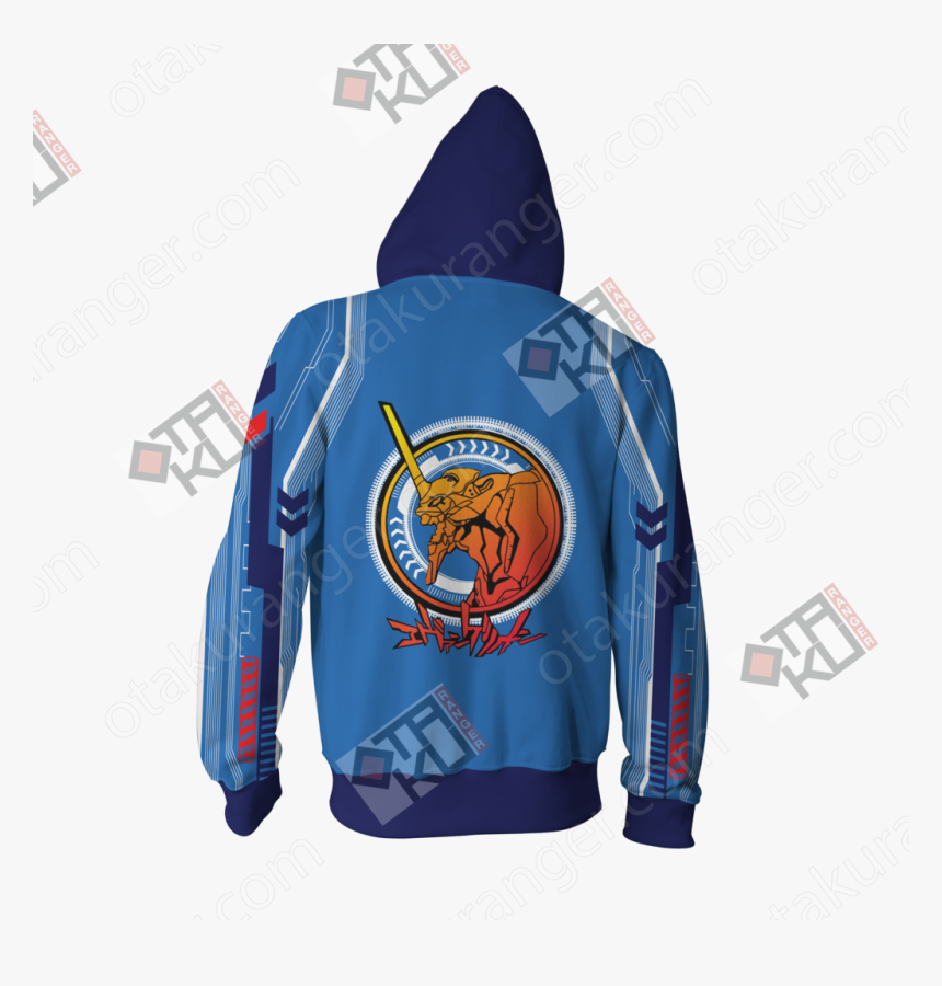 Shin Seiki Evangelion Ikari Shinji New Zip Up Hoodie - Evangelion Eva 01 Hoodie, HD Png Download