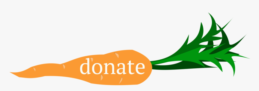 Carrot Clipart Donate, HD Png Download