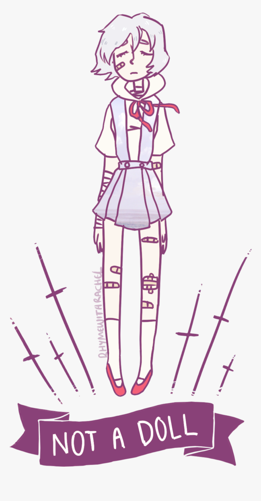 Rhymewithrachel Girl, HD Png Download