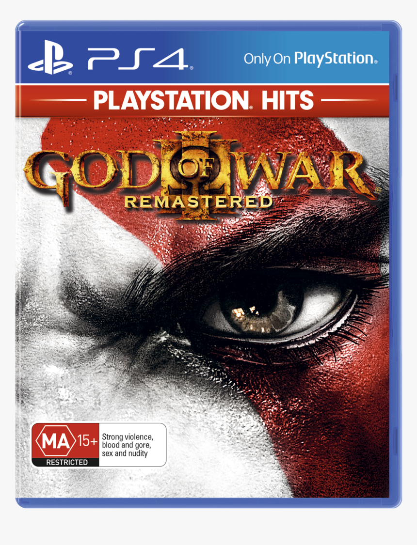 Playstation4 God Of War 3 , , Product Image 
 Title - God Of War Iii Remastered Playstation Hits, HD Png Download