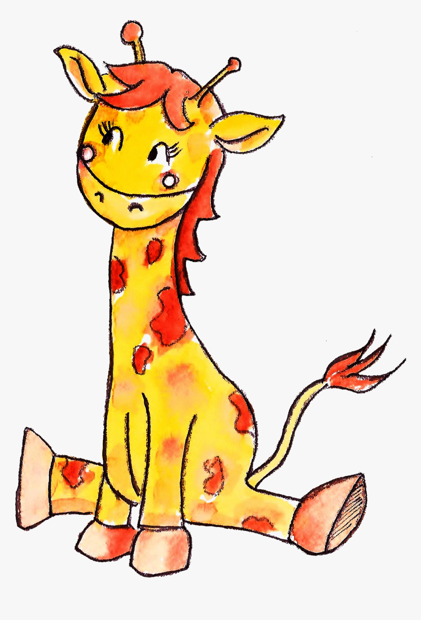 Baby Yoga Giraffe Png Image With No Background Pngkey - Giraffe, Transparent Png