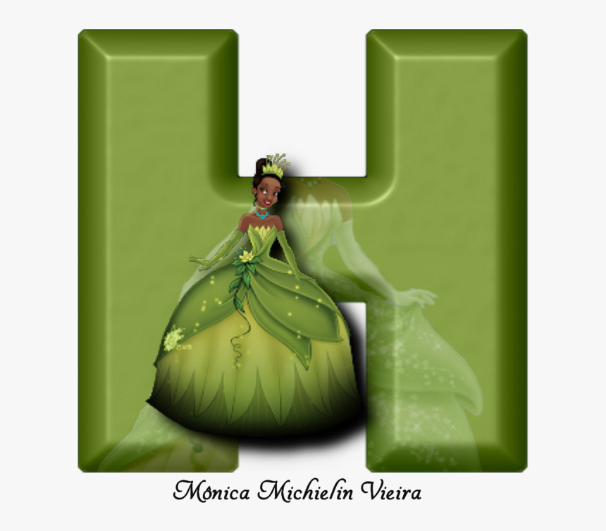 Alfabeto Princesa Tiana Disney Png - Princess And The Frog, Transparent Png