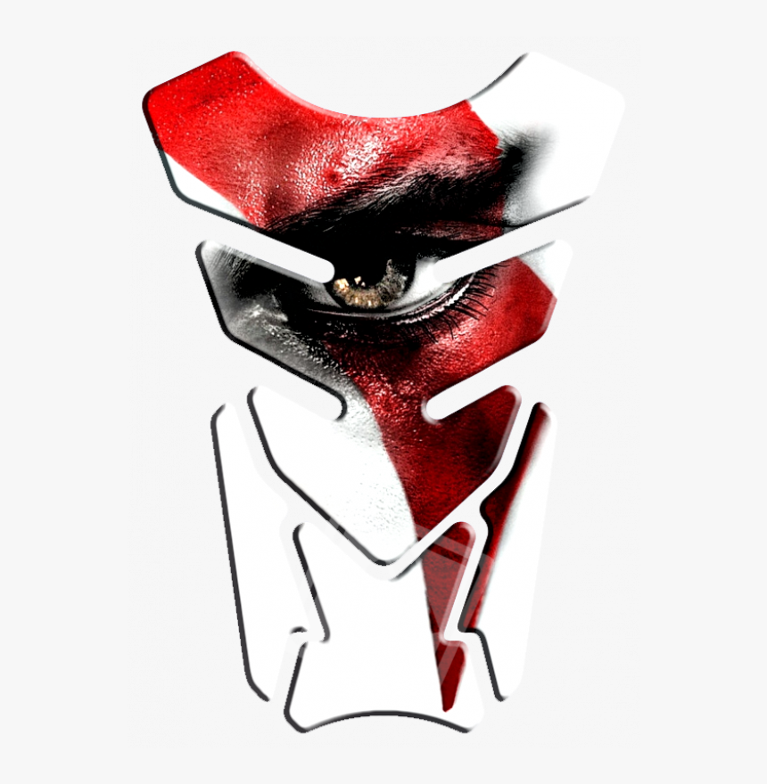 Adesivo Protetor De Tanque God Of War Kratos 
 Id Image - God Of War 3 Cover, HD Png Download