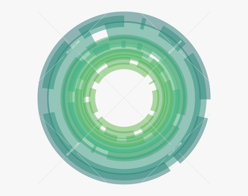 Miscellaneous Background Abstract Circle Tech Modern - Circle, HD Png Download