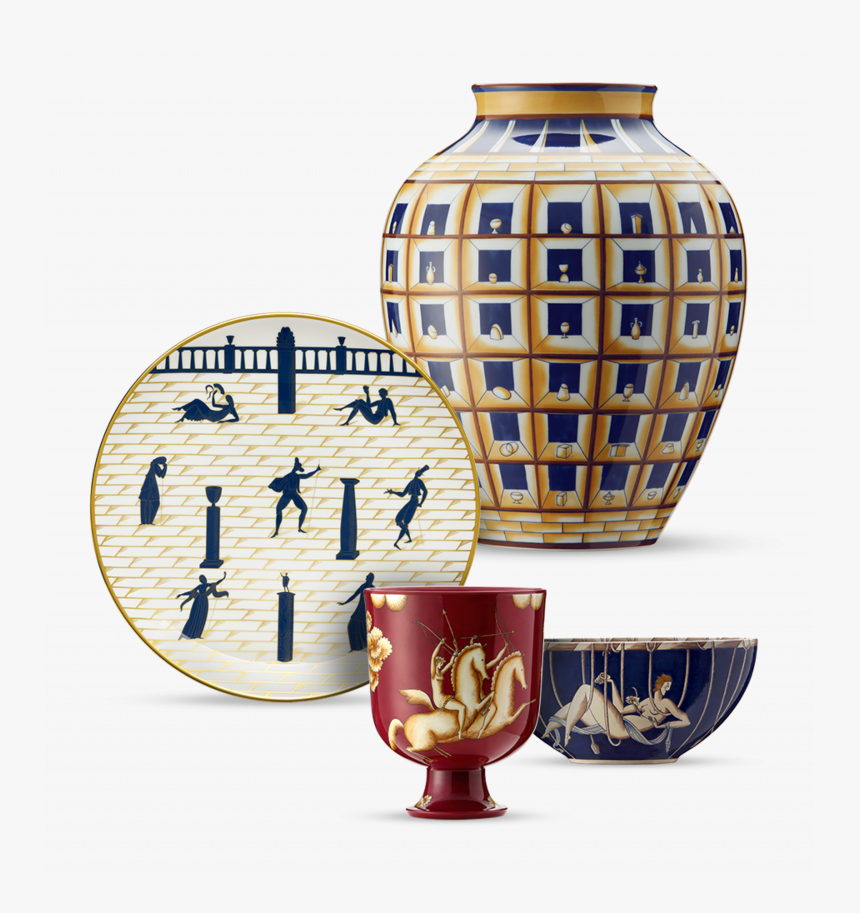 Richard Ginori 1735 Gio Ponti - Vaso Gio Ponti Richard Ginori, HD Png Download