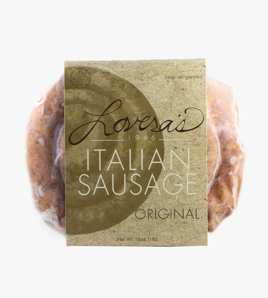 Original Italian Sausage - Bread, HD Png Download