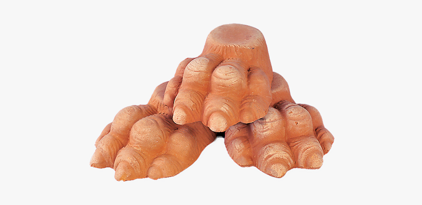 Terracotta Pot Feet Italy, HD Png Download