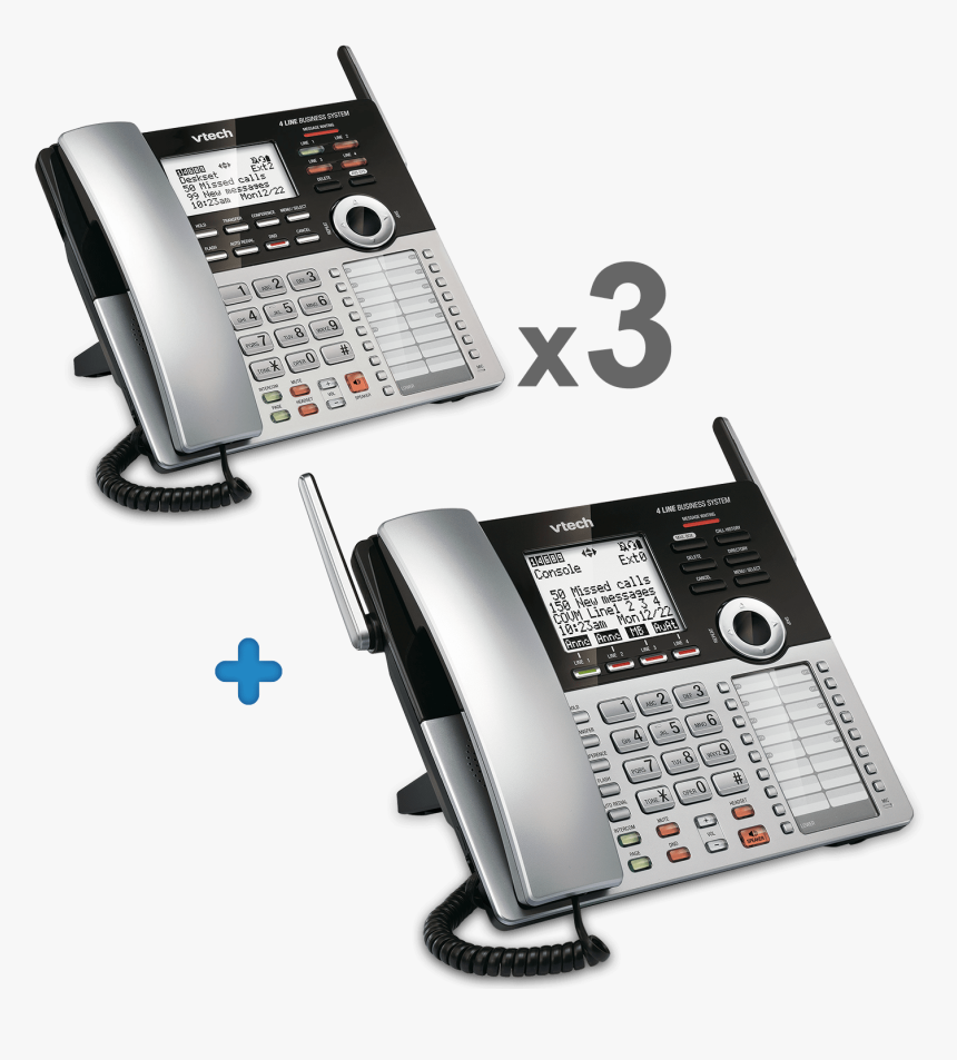 Sbs-sb0 - Vtech 4 Line Business System, HD Png Download