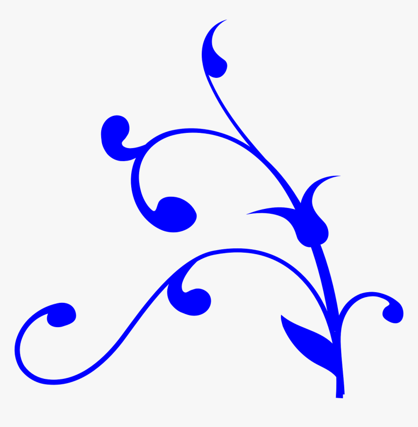 Blue Swirl Clipart, HD Png Download