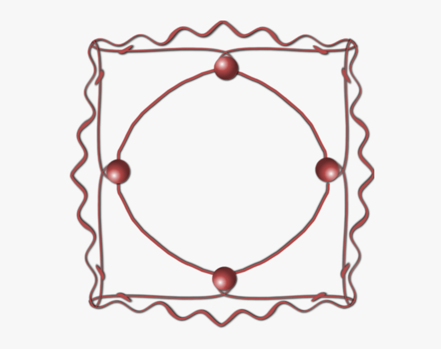 Frame Swirl And Balls Image - Circle, HD Png Download