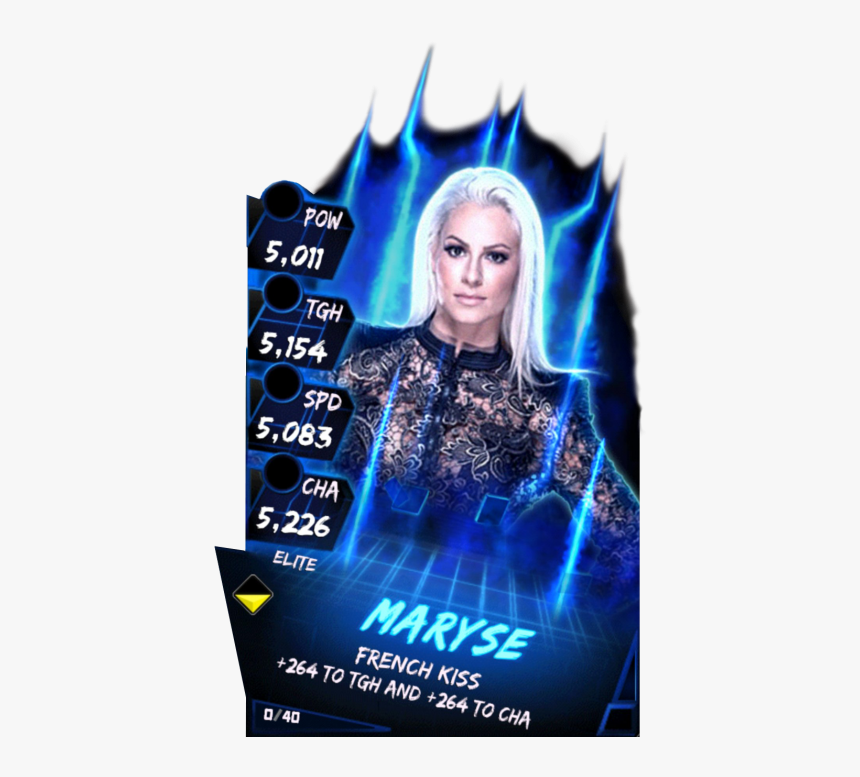 Wwe Supercard Fusion Maryse, HD Png Download