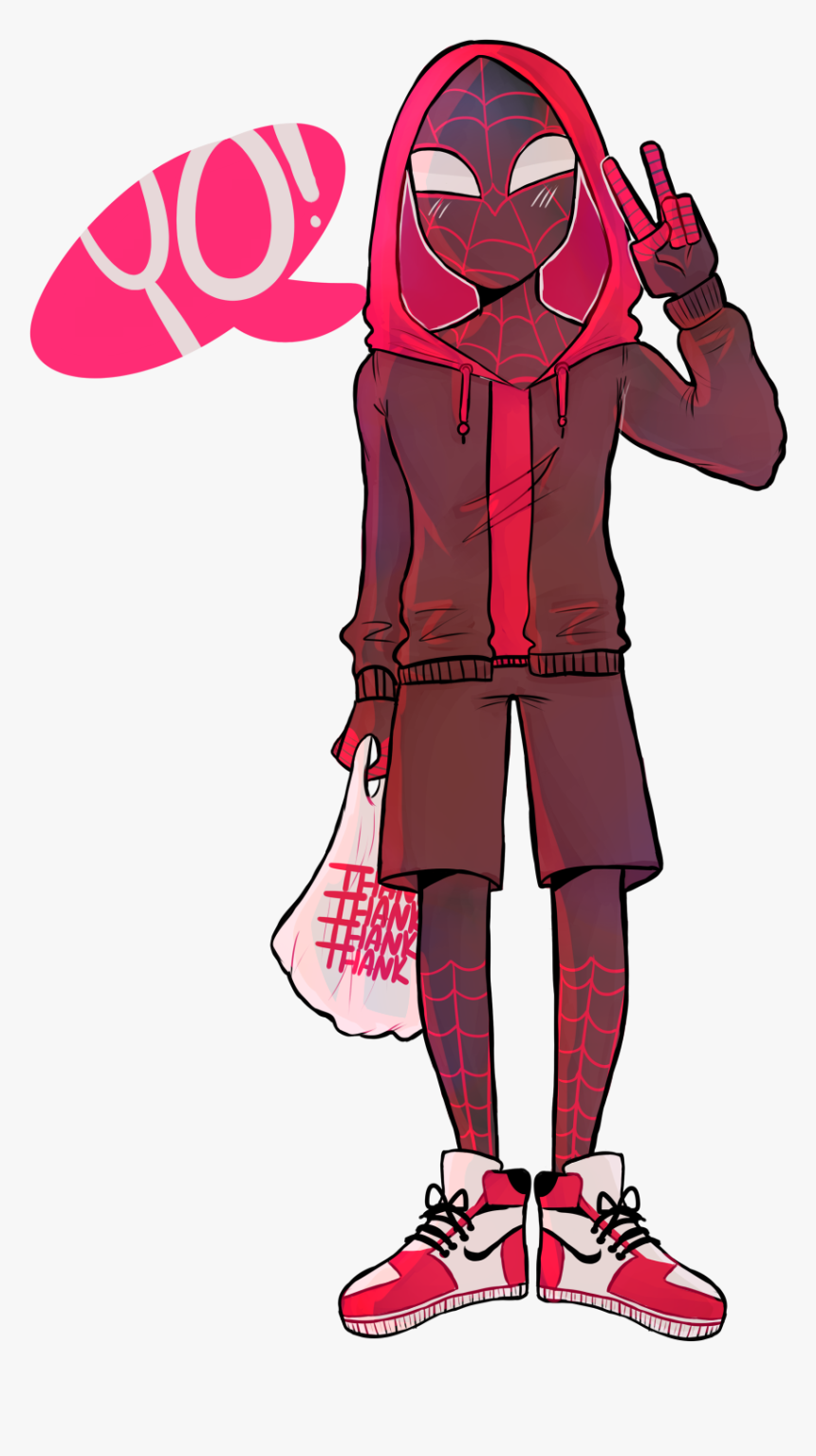Transparent Miles Morales Png - Miles Morales Fan Art Transparent, Png Download