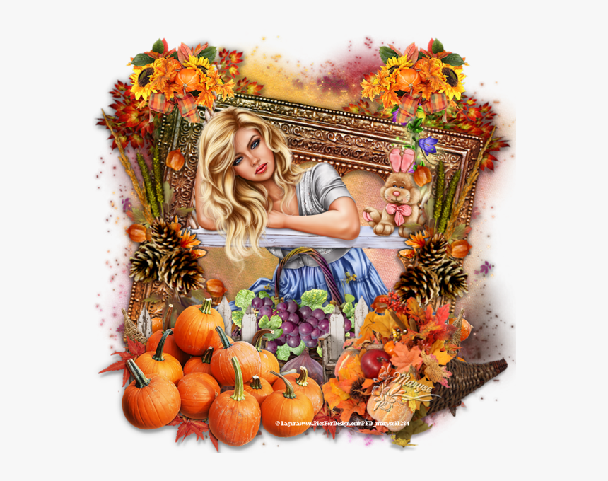 Création D Automne De Maryse - Pumpkin, HD Png Download