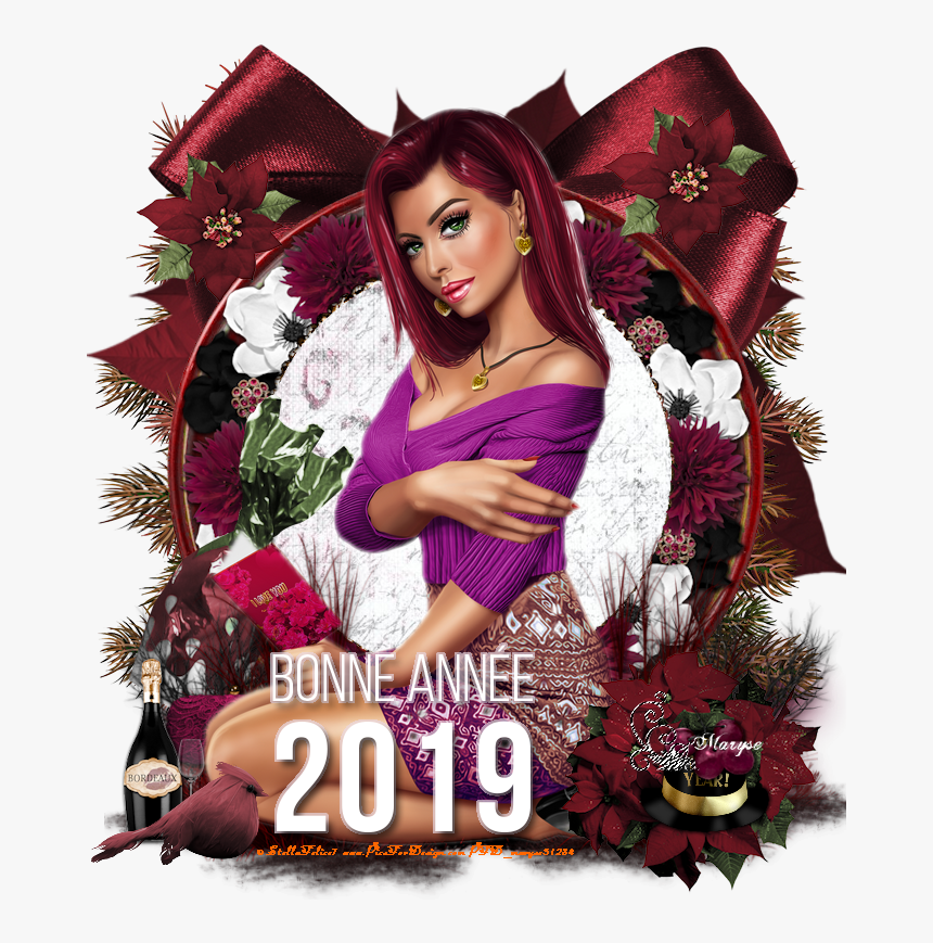 Bonne Année 2019 - Poster, HD Png Download