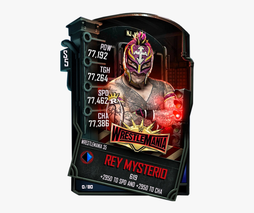 Wwe Supercard Rey Mysterio, HD Png Download