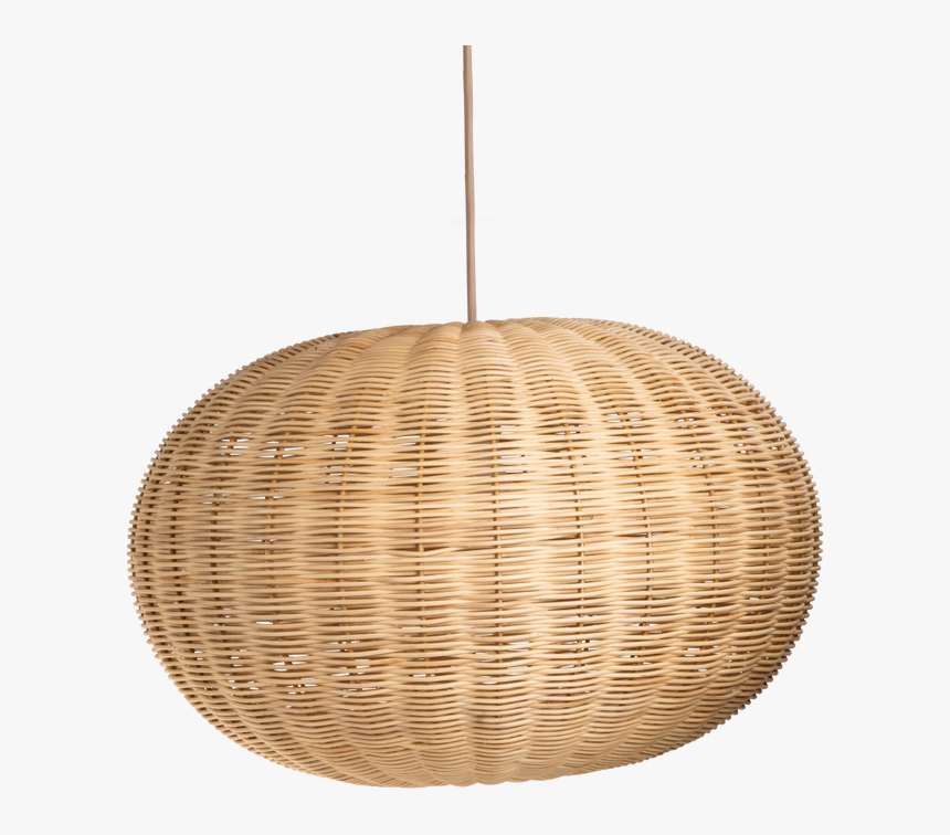 Tangelo Rattan Pendant Lamp - Circle, HD Png Download