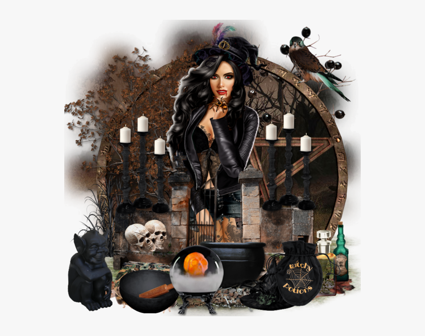 Création Png De Maryse 31, Jolie Sorcière - Winter Squash, Transparent Png