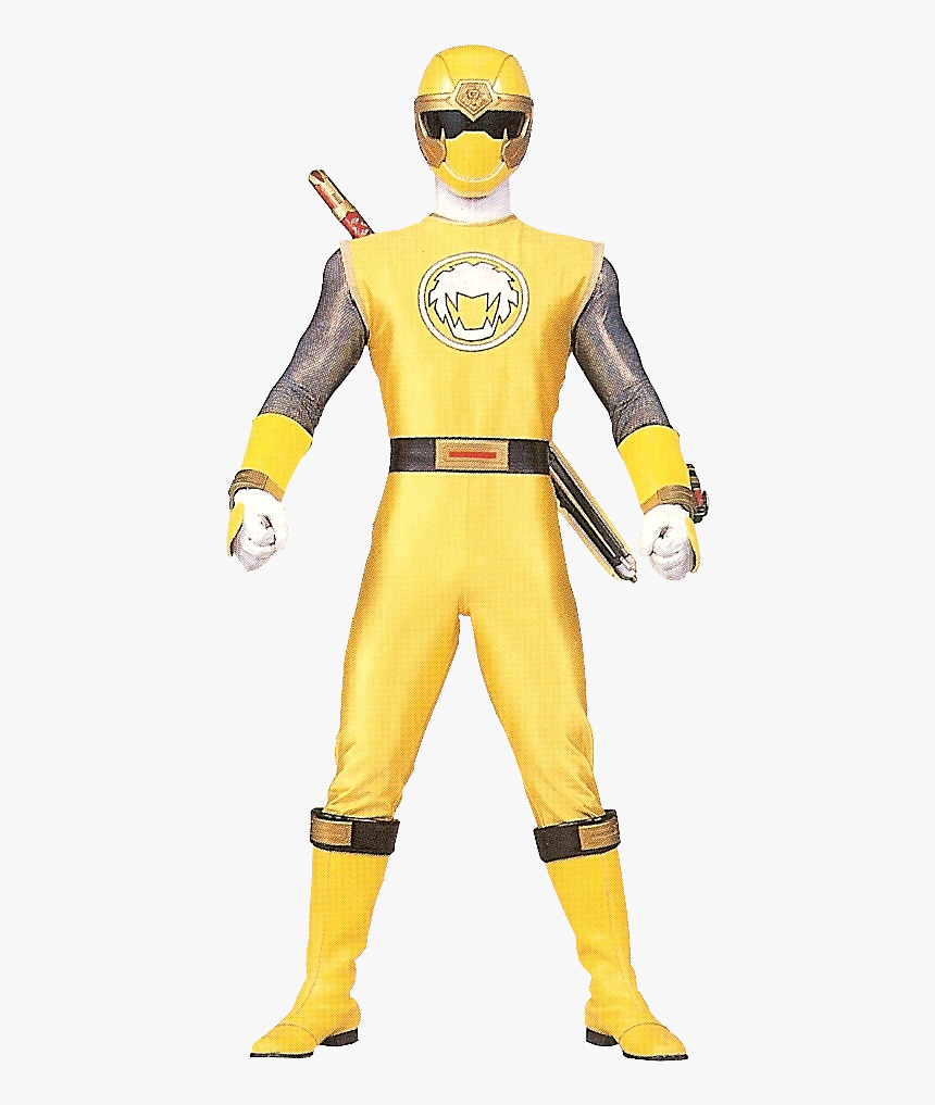 Ninja Yellow - Power Ranger Ninja Storm Yellow, HD Png Download