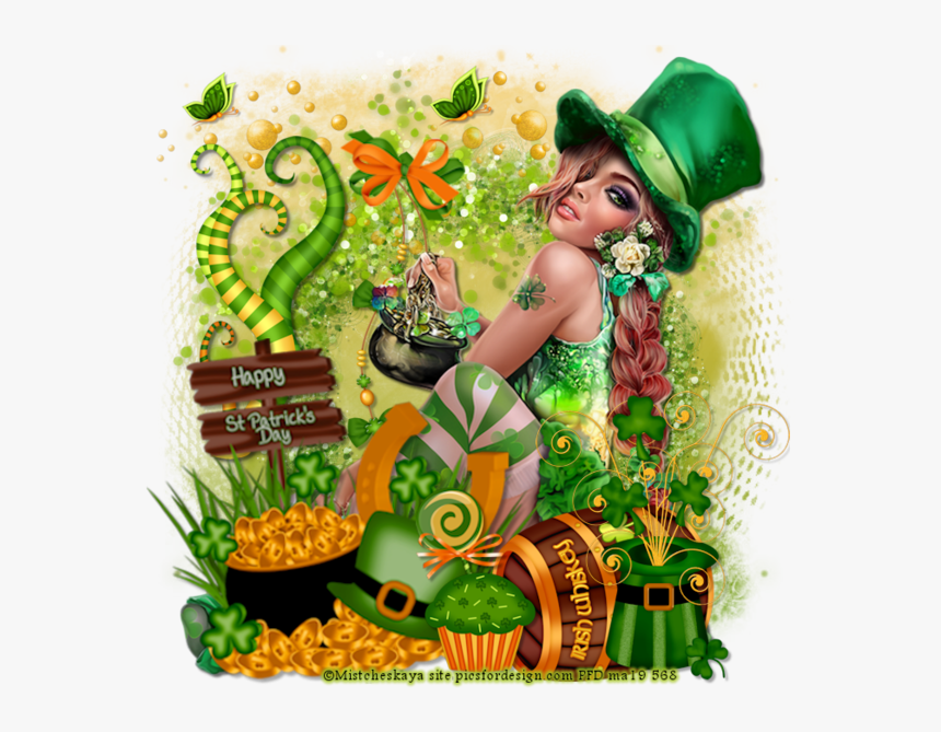 ♣ Happy St Patrick S Day - Illustration, HD Png Download