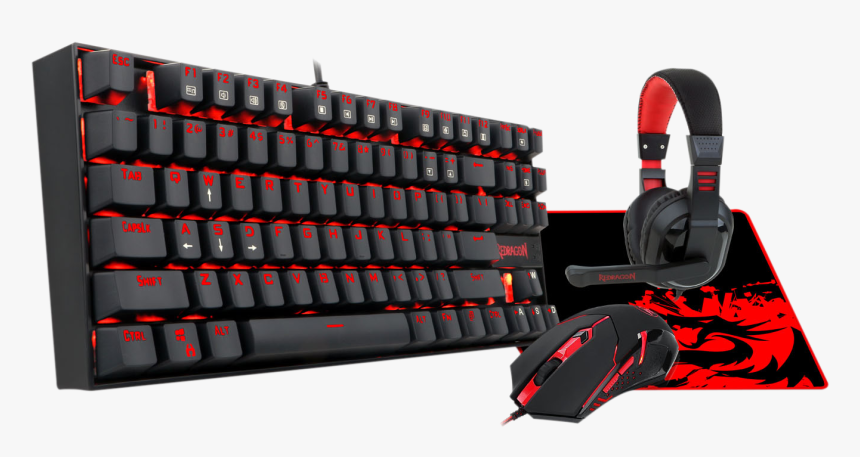 Redragon Gaming Keyboard And Mouse, HD Png Download
