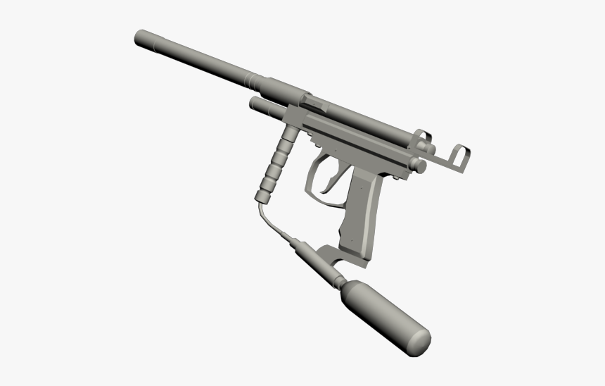 Shitty Paintball Gun Model - Ranged Weapon, HD Png Download