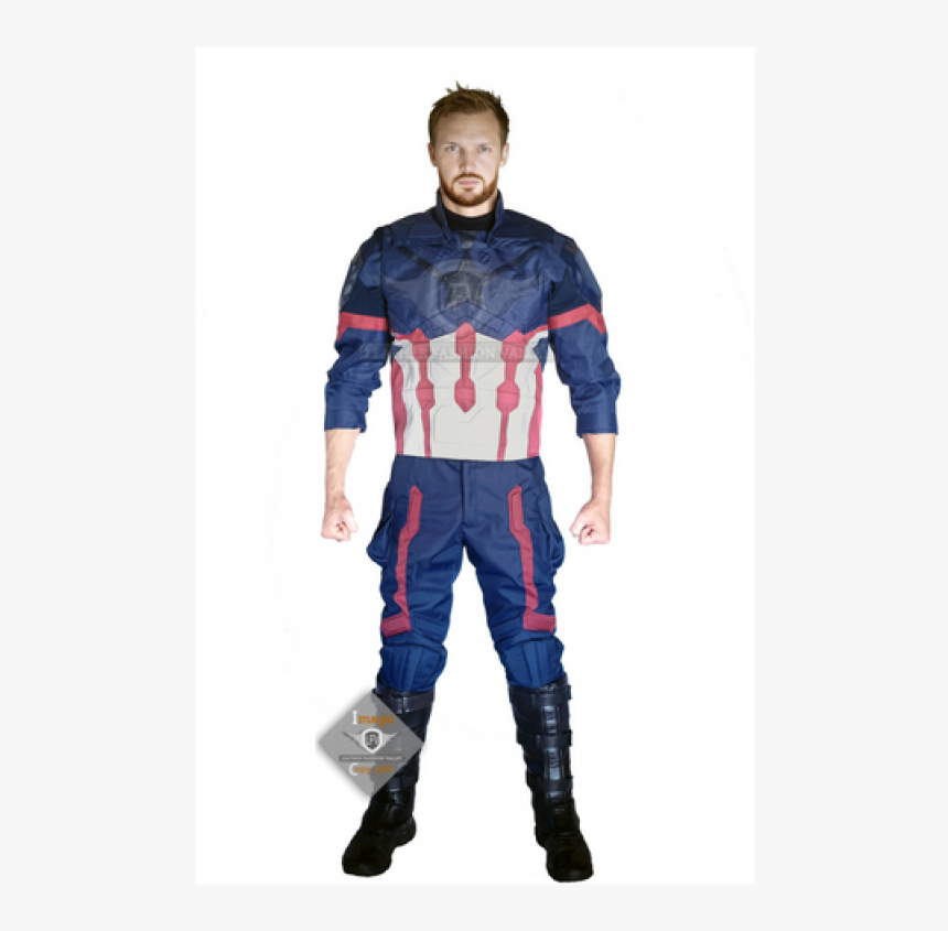Captain America Avengers Infinity War Cordura Costumes - Capitan America Infinity War Costume Xxxl, HD Png Download
