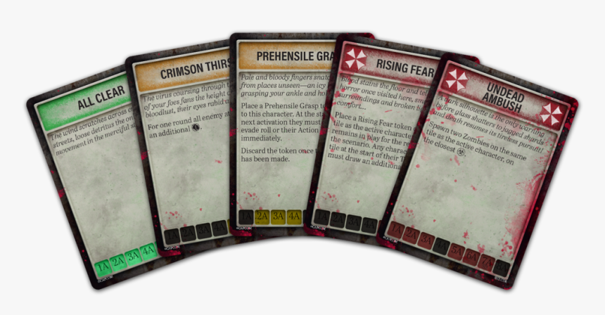 At The End Of Every Player Turn You Will Draw From - Scenario Resident Evil 2 Board Game, HD Png Download