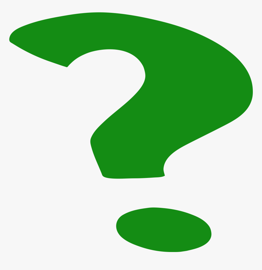 Green Question Mark Png - Red Question Mark Png, Transparent Png
