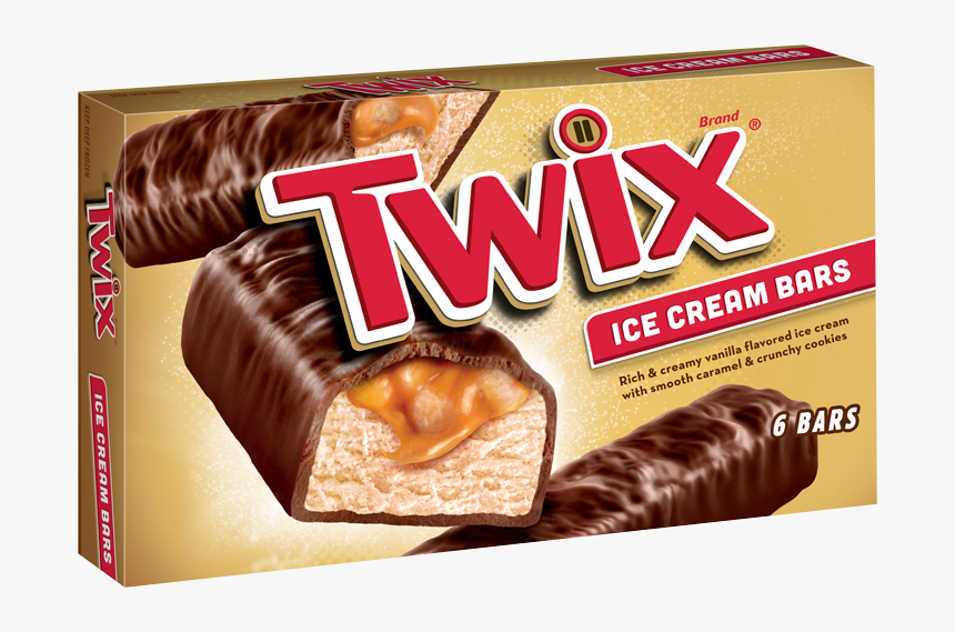 Twix Bar - Chocolate - Twix Icecream Transparent, HD Png Download