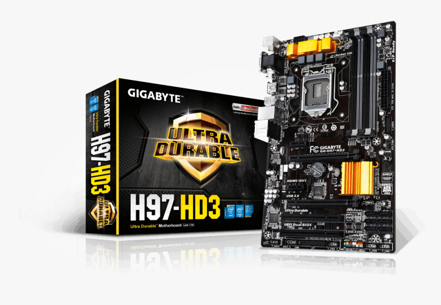 Gigabyte Motherboard H97 Hd3, HD Png Download